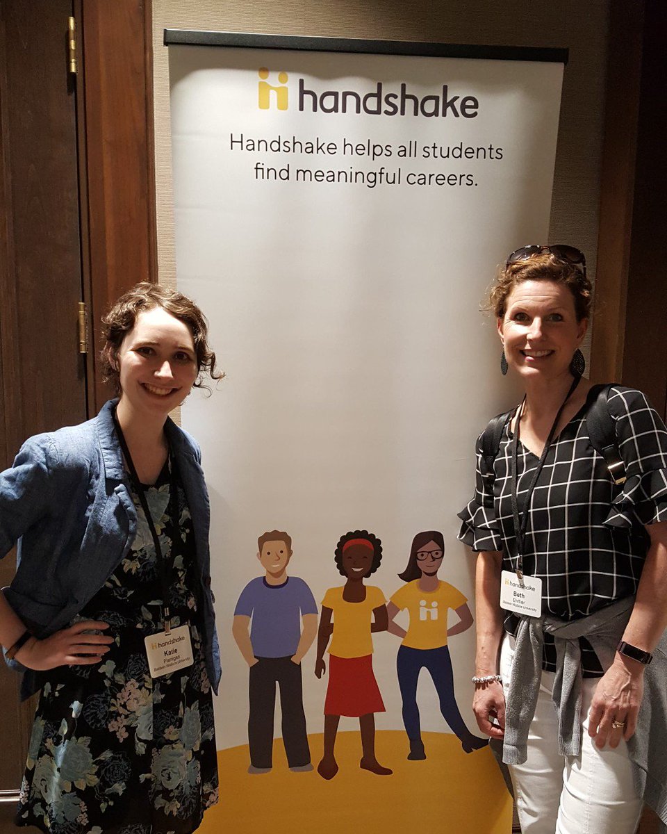 BWCareerSvc's tweet photo. We had a great time this week at the Handshake Conference at Belmont University in Nashville! We can't wait to bring back new ideas to BW and start our 3rd year with @joinHandshake ! #thisisbw #handshakemeetup2019 #nashville https://t.co/PCaEuAqYAd