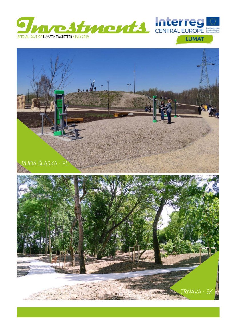 Lumat_project's tweet photo. Can cooperation really make places more livable?
The @Interreg Central Europe #Lumat project actually did!
Enjoy the results achived in @trnava and @Ruda_Slaska : read the publication on the investments available on our website: https://t.co/BJ6PVNweYv https://t.co/7YjV3sGMG1