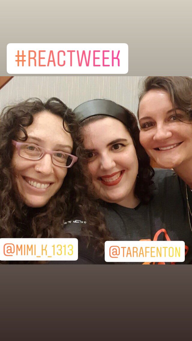 MoskowitzRachel's tweet image. React Week with these crazies!! 
#womenwhocode #reactweeknyc
