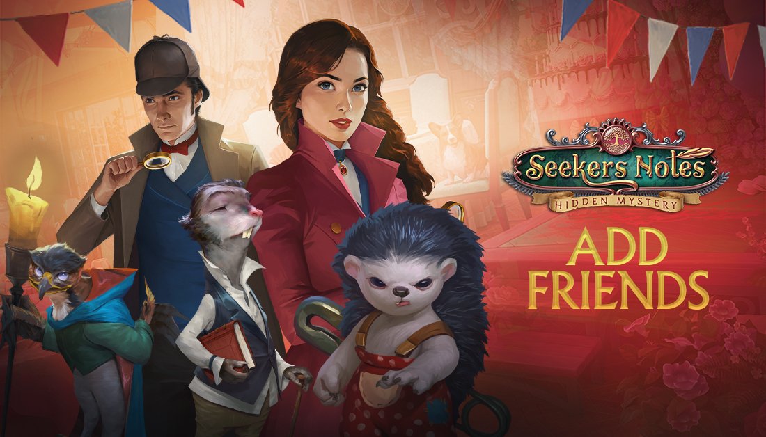 SeekersNotes's tweet photo. Dear Seekers! 🕵
📝 Here's a new tweet for your invite codes. For your convenience, please add your invite codes to this tweet only.
#SeekersNotes #AddFriends #hiddenobject https://t.co/K28uQwzjfa