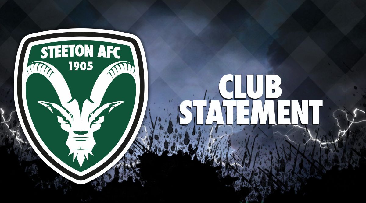 Steetonfc's tweet image. Steeton AFC has today decided to part company with Reserve Team Manager David Cope. While David’s efforts are appreciated it has become clear that the current situation was not right for either party. The club would like to wish him every success in the future.