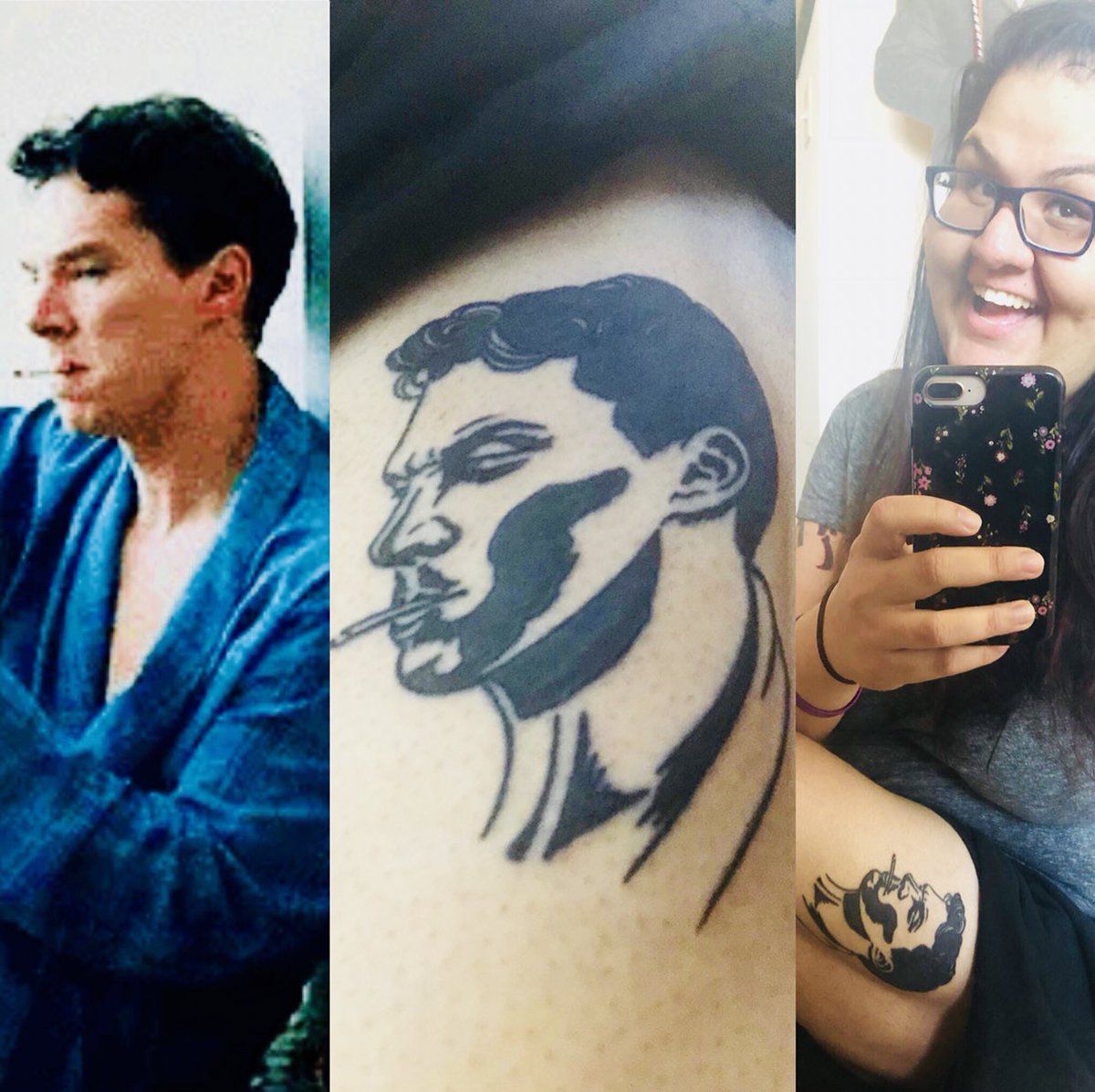 PMelroseSpam's tweet photo. Without #BenedictCumberbatch, I would’ve never encountered #PatrickMelrose, which means I would’ve never sought the help I needed, which means I wouldn’t be here.
My Patrick Melrose tattoo is just a reminder of that reality. So happy birthday BC, and thank you.

@JRhodesPianist https://t.co/KhEE9dwj3t