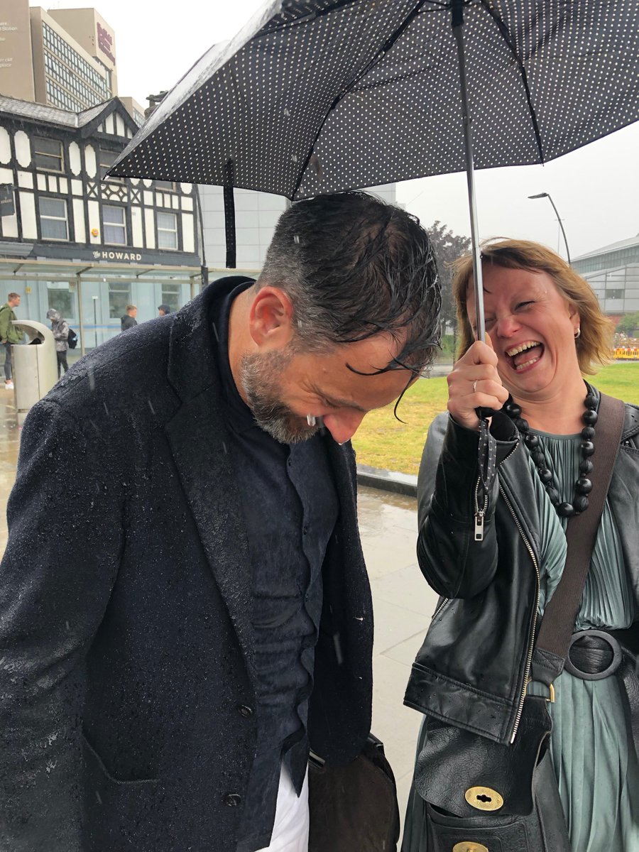 foundry_tweets's tweet photo. Anna always likes to show sympathy when Mark gets caught in the rain #RainyDay #justabitwet #supportteam #teamworkmakesthedreamwork #Friyay https://t.co/etCVO01RaC