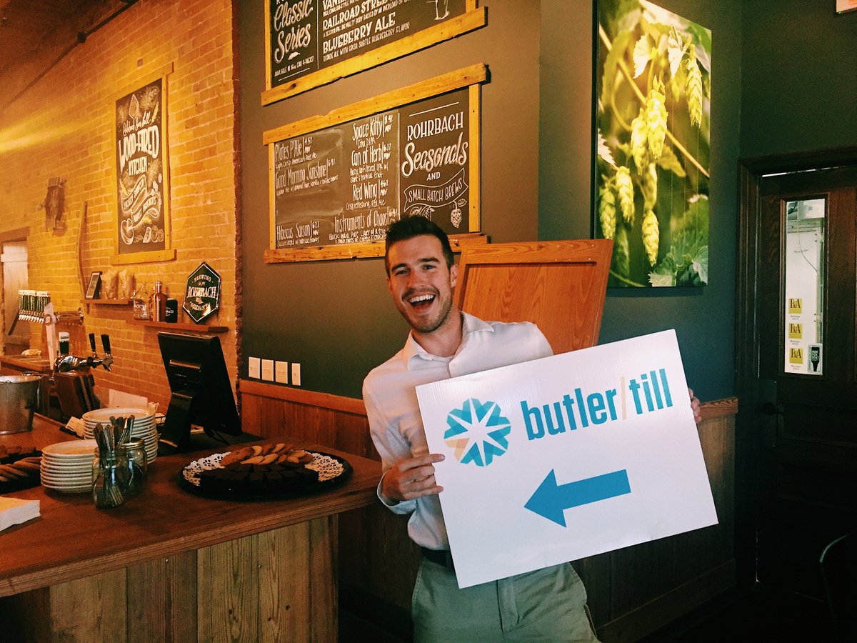 ButlerTill's tweet photo. This week we celebrated hard work with play after the release of our new share price. Thank you to everyone who made our #ESOP (Employee Stock Ownership Plan) Statement Party a success and to @Rohrbachs for hosting us! https://t.co/rIaTogixLF