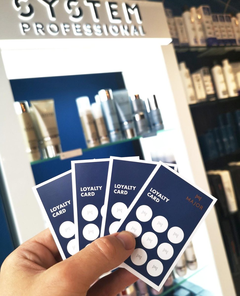Major_Hair's tweet photo. Our loyalty card can save you up to a whopping £88 over just 14 months! You'll find them on all our reception areas so don't forget to grab yours when you're next in! And don't forget to bring it with you to every appointment! https://t.co/9G27xQkRdE