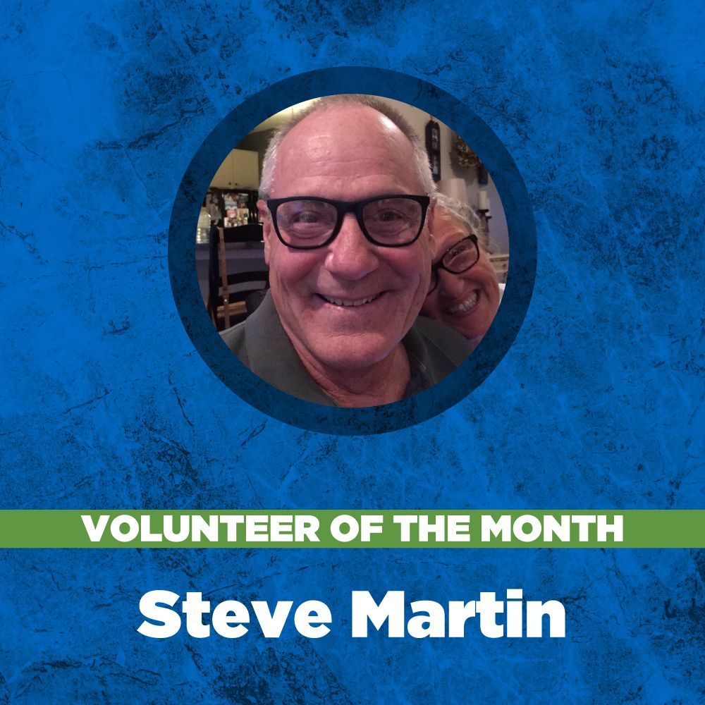 #VOLUNTEER OF THE MONTH: Steve Martin has been a group leader since 2015. He has such a love for people and cheerfully cares for others, serving above and beyond what is asked. We are so grateful that Steve is part of our team. #serving