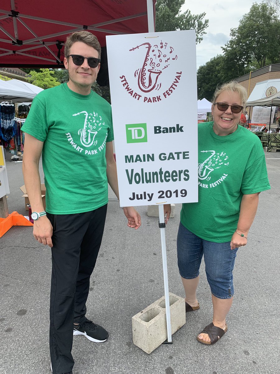 Excited to be a main sponsor for the Youth Showcase stage at the <a href="/StewartParkFest/">StewartParkFestival</a>. A great way to get our branch partners and employees out in our local community! #perth  #community #tdbank <a href="/PietroTD/">pietroborracci_td</a> <a href="/TaraLynnH_TD/">Tara-Lynn Hughes</a>