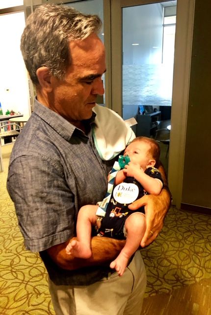 DukeUEnergy's tweet photo. He's already been labeled as an Energy Baby ๐#DukeBaby #BabiesInEnergy https://t.co/YNOA0gl5P2