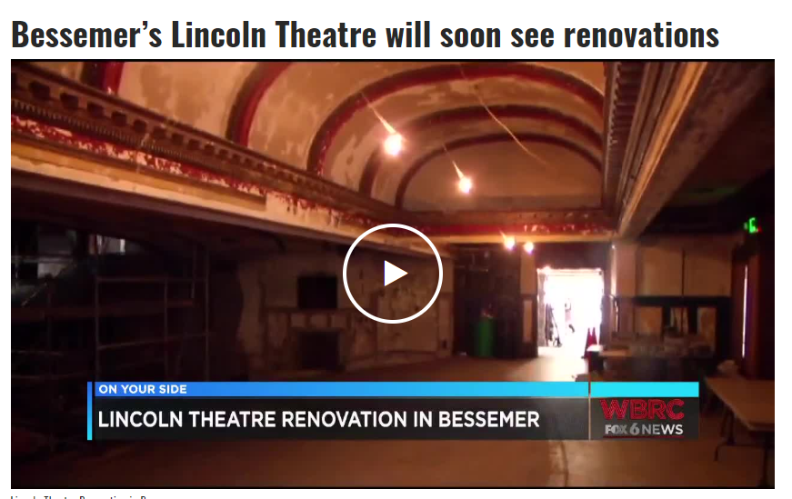 alcefaly's tweet photo. One big leap for @bessemer_al, one "small" leap for theater. I love this so much. Thank you AndrΓ© Holland from one Alabama artist to another! <3 #alabamatheater #supportthearts #marvelcity #giveback #andreholland #hometowntheater https://t.co/qEwKQ223KH https://t.co/GGAOIGcL8i