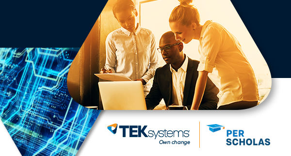 Custom training partnership: <a href="/TEKsystems/">TEKsystems</a> has hired over 400 Per Scholas graduates across six U.S. markets since 2015. bit.ly/2x5rJGv 
#mketech #ownchange