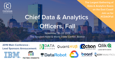 #Google And #IBM Latest To Join #LeadSponsors For #ChiefData & #Analytics #Officer, Fall 2019 prunderground.com/?p=161074 @CoriniumGlobal