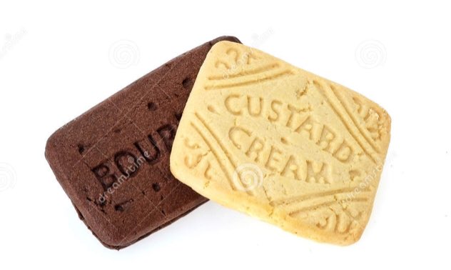 Chubby Brown (@roychubbsbrown) on Twitter photo Which is the best biscuit...press like for Bourbon or RT for Custard Cream #YFB Which is the best biscuit...press like for Bourbon or RT for Custard Cream #YFB