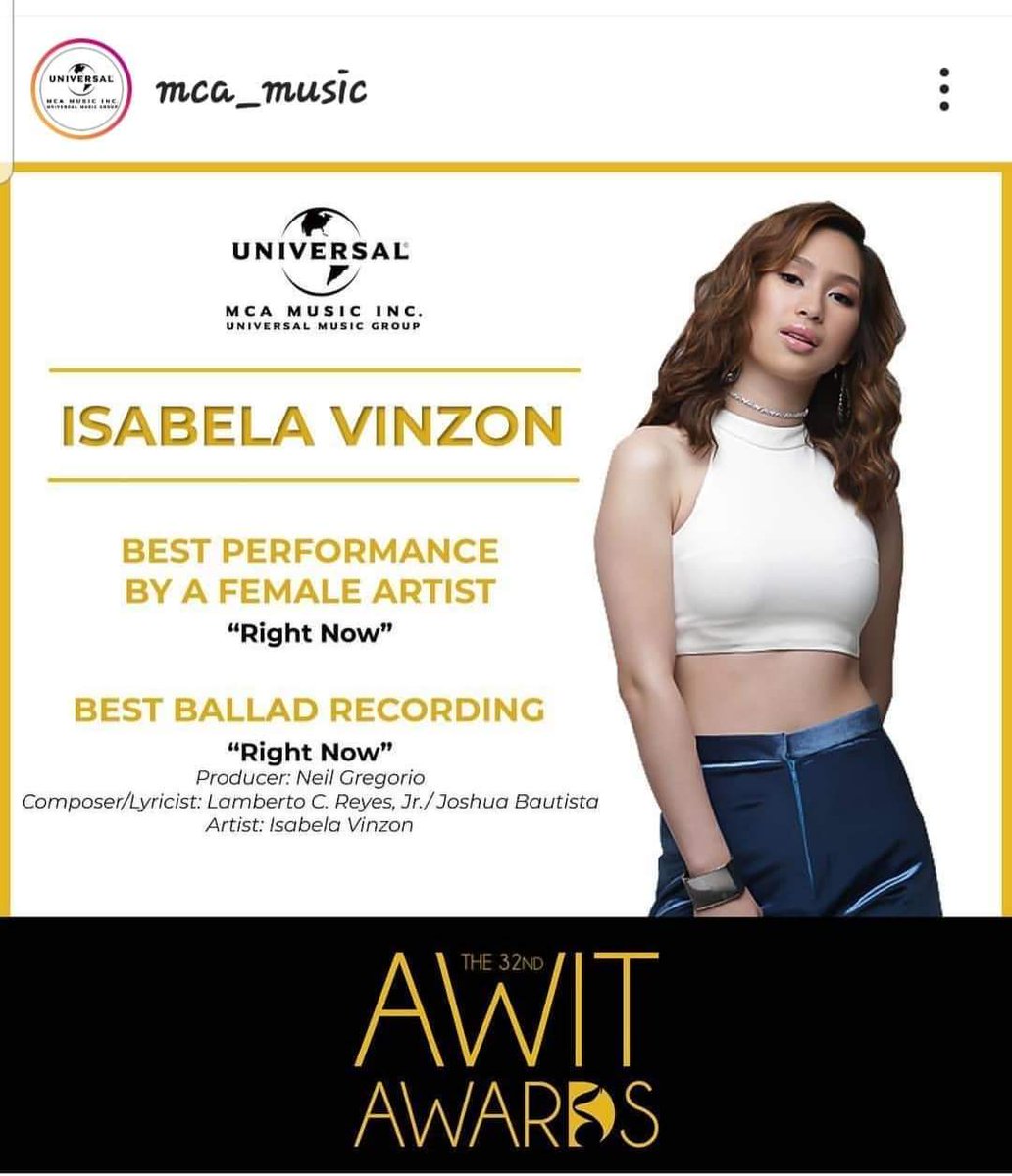 rexie_rhey's tweet photo. Congrats @IsabelaVinzon you deserve to get this award you made keep it right ❤ 👏👏😃😃 https://t.co/Lz6jiSSTIM