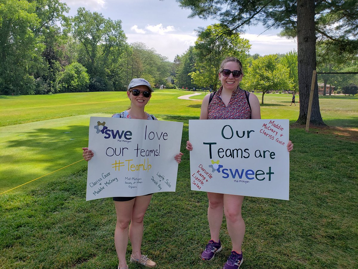 MidMichiganSWE's tweet photo. We're having so much fun today as we #TeamUp at the #DowGLBI! Good luck to @daniellekang @LizetteSalas5 @maddiekmccrary and Clariss Guce! https://t.co/UAQa8Y5qCq