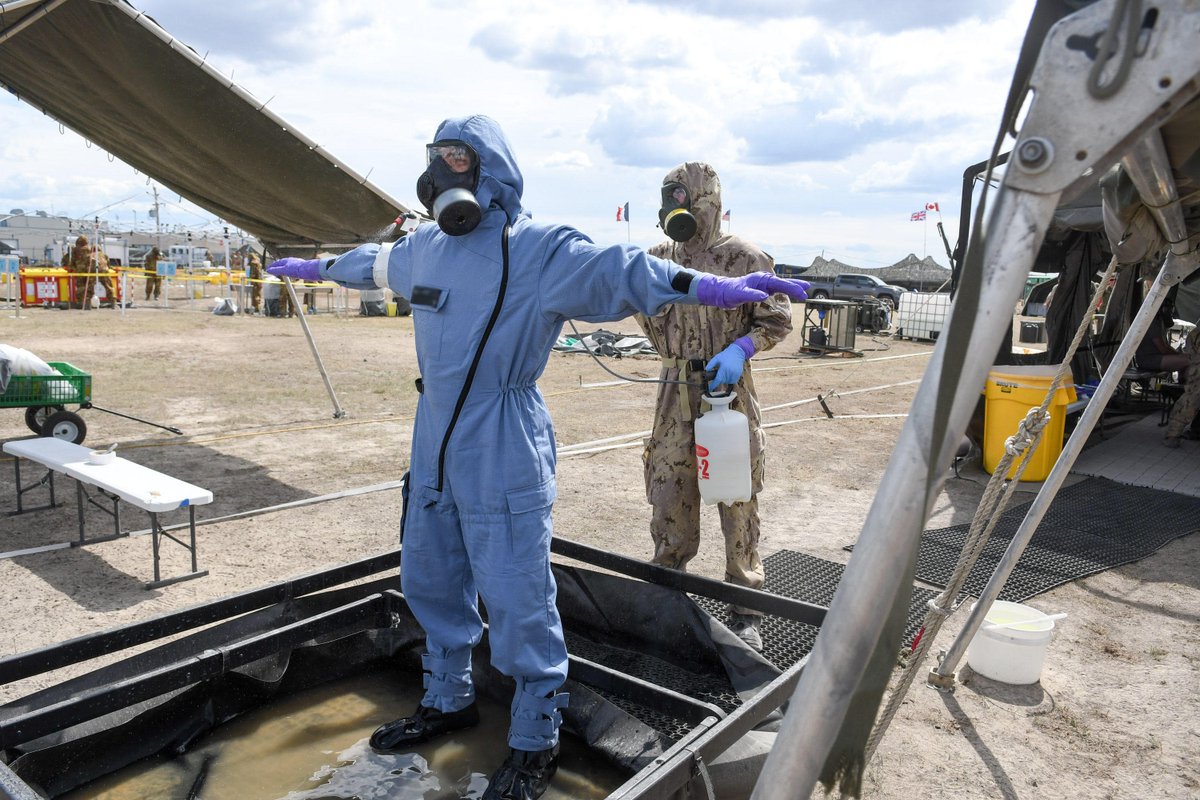Army_Comd_Armee's tweet photo. Ex #PreciseResponse offers hundreds of chemical, biological, radiological, nuclear, and explosive specialists from NATO nations an opportunity to test their skills and enhance coalition preparedness in one of the most thorough and realistic environments. #WeAreNATO https://t.co/LVGcYLVTvU