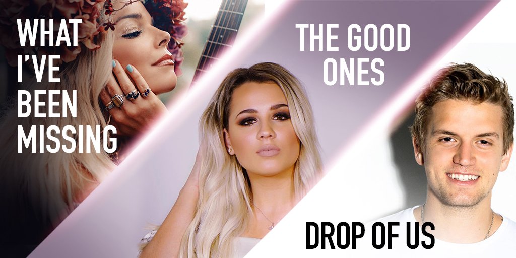 RDCountry's tweet photo. New music to TURN UP this #weekend! ☀️🎶
@AlissaSaidThat #WhatIveBeenMissing
@GabbyBarrett_ #TheGoodOnes
@LeviHummon #DropOfUs https://t.co/cdGSgdeaMm