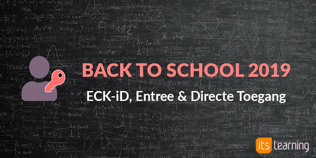 Het ECK-iD helpt scholen de gegevensuitwisseling rond digitale leermiddelen veilig te regelen. Benieuwd hoe dit in #itslearning is geregeld? bit.ly/2M23Fgy
Meld u tevens aan voor een webinar voor verdere uitleg: bit.ly/2XZa91S