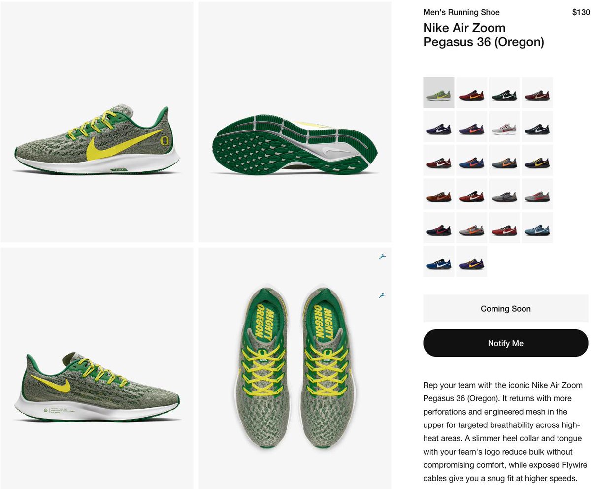 nike pegasus 36 ncaa