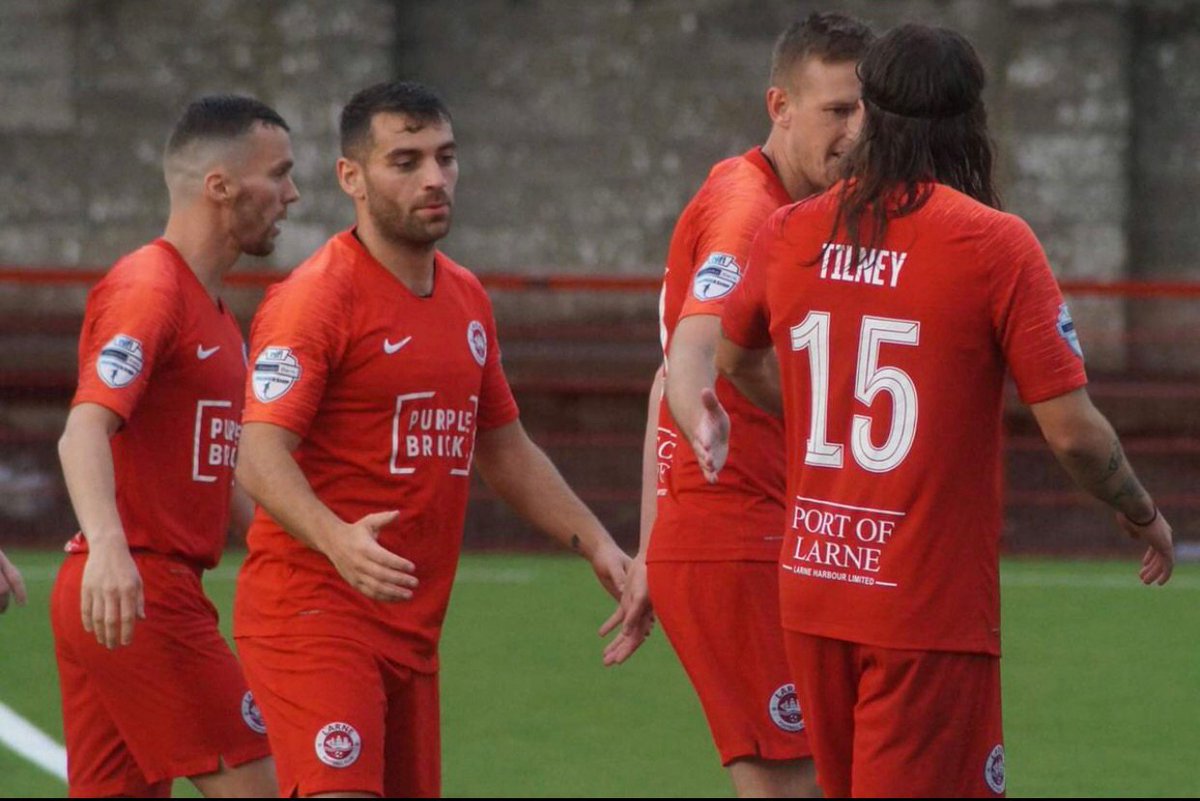 ReidTalentGroup's tweet photo. Our client Ben Tilney back in action for @larnefc  the other night ahead of a big season. #FitnessEssence #Football #larne #northernireland #sportsmanagement https://t.co/jPuiLYCASs