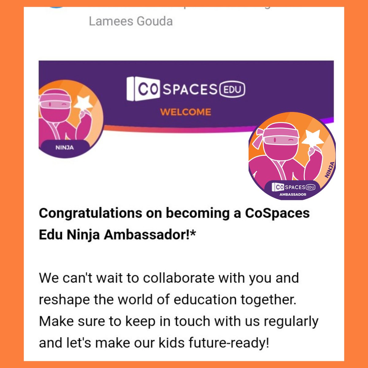 Proud to be a part of your community😍Proud to be @CoSpaces_Edu Ambassador &amp; <a href="/MergeVR/">Merge</a> Ambassador 🇾🇪 Where are you educators 📣?! Come &amp; join us🏆
<a href="/mergeedu/">#MergeEDU</a> <a href="/Steph_Lyons_/">Stephanie Lyons</a> <a href="/EdTechnocation/">Michael Fricano II</a> <a href="/GabeHaydu/">Mr. Haydu 😎</a> <a href="/MicrosoftEgypt/">Microsoft Egypt</a> <a href="/nelly_hamed/">nelly Hamed</a> <a href="/omniaismail1711/">Omnia Ismail</a> <a href="/maudamohamed/">Mai Mohamed Egypt@miefellow</a> 🇾🇪