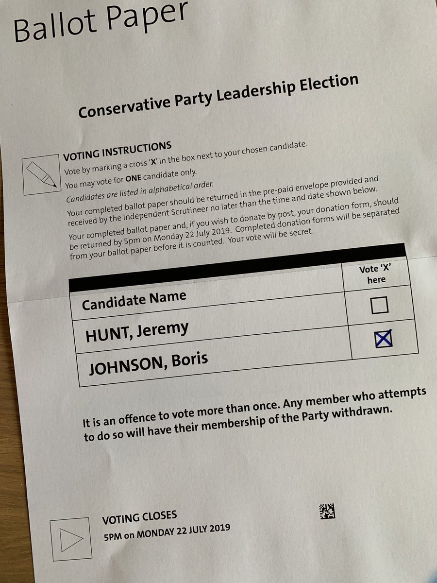 Roy Rollings (@royrollings) on Twitter photo After many phone calls and emails (most of which were ignored) my ballot paper has finally arrived... I’m pleased to be backing Boris! Now I just have to hope it gets there on time.. <a href="/BackBoris/">Back Boris</a> <a href="/BorisJohnson/">Boris Johnson</a> After many phone calls and emails (most of which were ignored) my ballot paper has finally arrived... I’m pleased to be backing Boris! Now I just have to hope it gets there on time.. <a href="/BackBoris/">Back Boris</a> <a href="/BorisJohnson/">Boris Johnson</a>