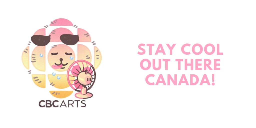 Stay cool out there Canada, it's calling for a #heatwave across this beautiful nation of ours. 

Logo Design: 📷 Jenny Hsieh