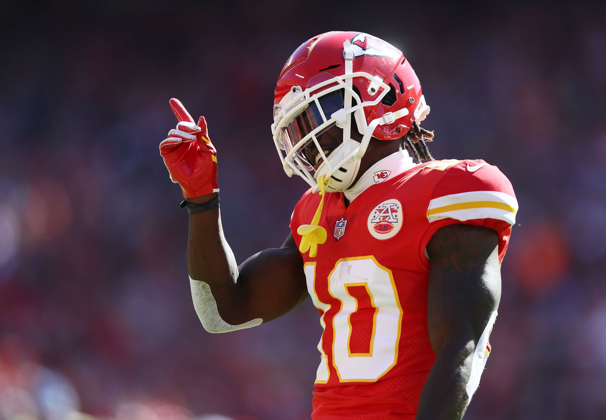 “Breaking: The NFL will not discipline Chiefs WR Tyreek Hill, who was accus...