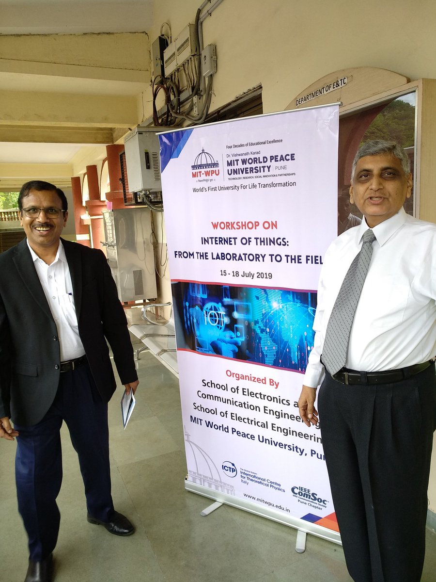 marcozennaro's tweet image. Great IoT workshop at Pune&apos;s MIT-WPU. Hard working students and great environment. Looking forward to next week at IIS in Kalkata. #iot4d #micropython #ict4d #iot @ictpnews