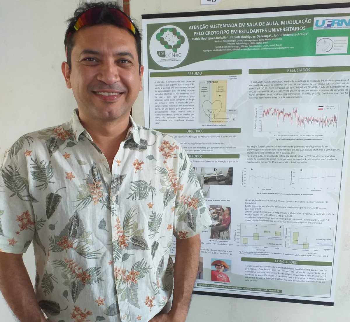 Apresentação de trabalho do LNRB! Atenção sustentada em sala de aula: modulação pelo cronotipo em estudantes universitários