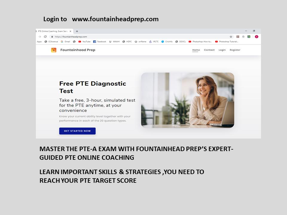 FountainheadPrp's tweet photo. Take a free, 3-hour, simulated test for the PTE anytime, from the comforts of your home.
Login to https://t.co/nZAobzdByC today !!
#PTEtraining, #PTECoaching #PTEpractice, #PTEMockTest https://t.co/1bDC9yWN1a