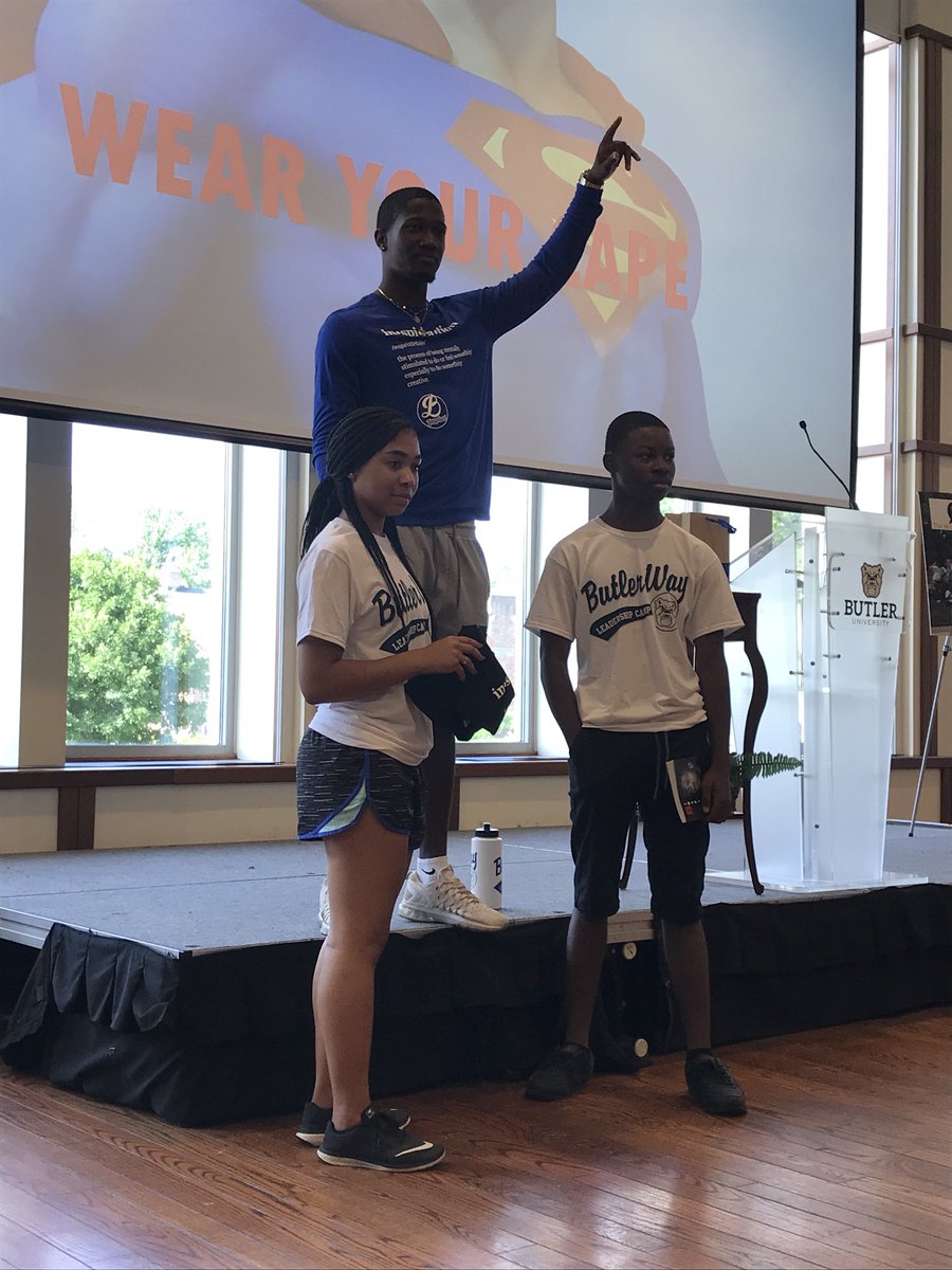 aluc_edu's tweet photo. Incredibly grateful for @TheBWarren who came to #ButlerWayCamp to talk about the journey of leadership as begin Day 4! #bethehero https://t.co/9gUdaSxoeA