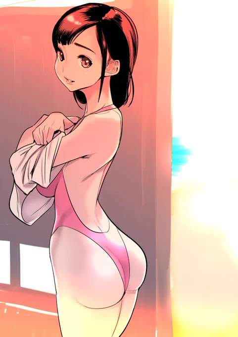 週末だし、おしりおしり…っと 