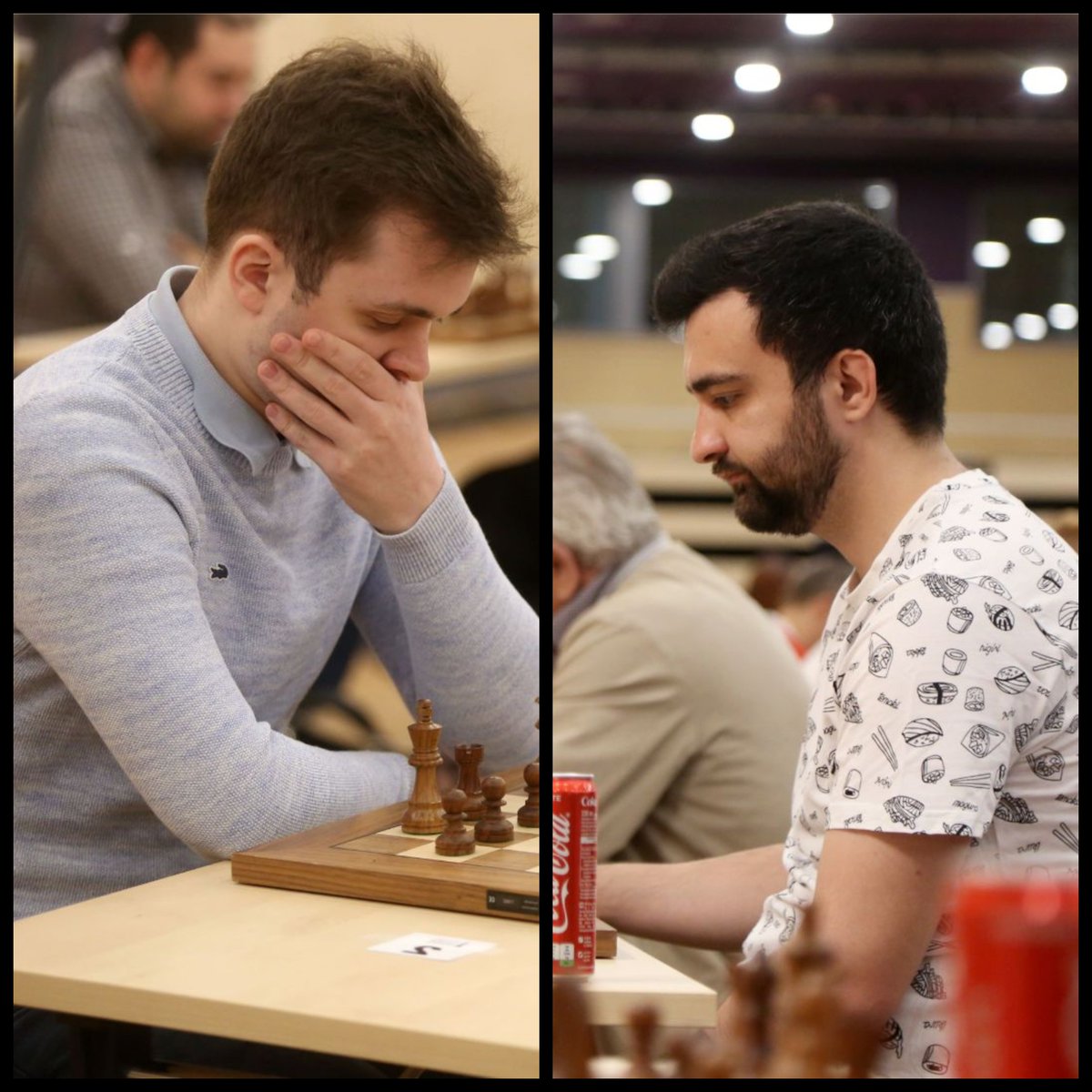 ChessifyMe's tweet photo. Vladimir Fedoseev (2736) and Igor Kovalenko (2627) are the 2019 #TalMemorial Rapid and Blitz Champions respectively. Congratulations!!! #chess
Photos: https://t.co/PLgMKOYo2P https://t.co/Y6yWxgaaVq