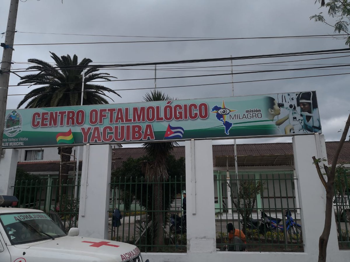 CubacooperaBo's tweet photo. Realiza #bmcbolivia visita al #CENTROOFTALMOLOGICO #YACUIBA COMO PARTE DE LOS RECORRIDOS DE LA VISITA INTEGRAL. @YosdankyA
@muro_valle https://t.co/Kxi2rCAUaJ