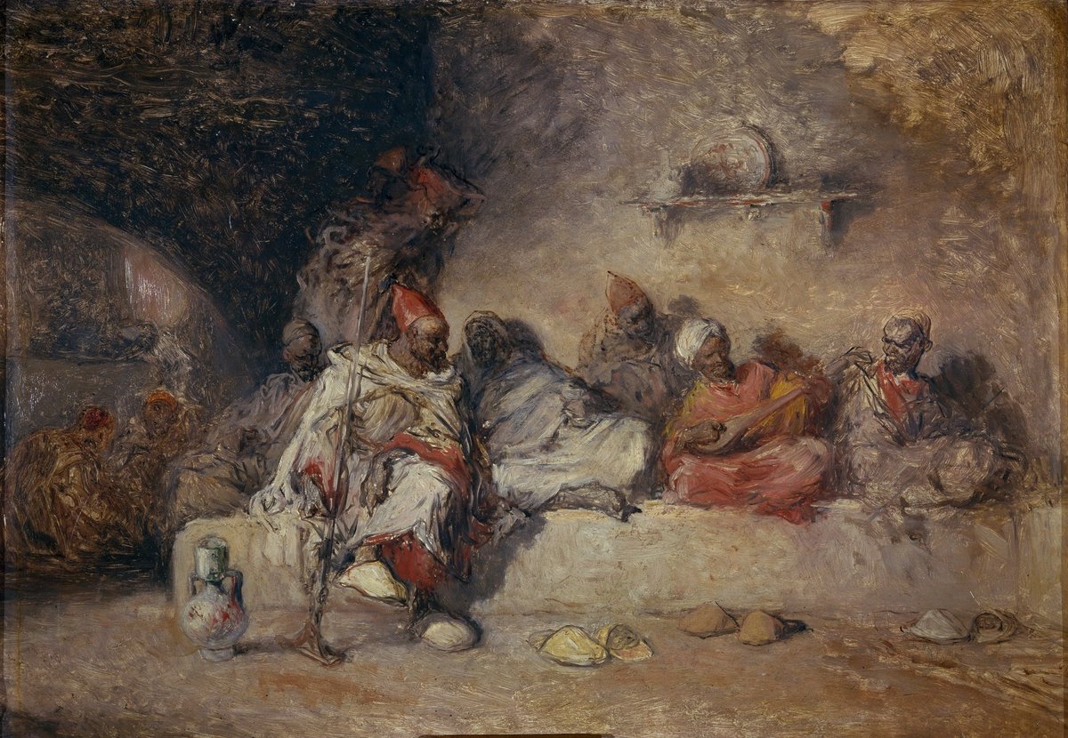 EL ROMANTICISMO ESPAÑOLFrancisco Lameyer y Berenguer: ilustrador, grabador, pintor y marino. Ilustró la obra de Serafín Estébanez Calderón Escenas andaluzas. En 1863 acompañó a Mariano Fortuny a Marruecos- http://dbe.rah.es/biografias/11586/francisco-lameyer-berenguer- https://www.museodelprado.es/coleccion/obra-de-arte/interior-con-moros/0f14b2f5-1448-4955-82b5-8656e86916db