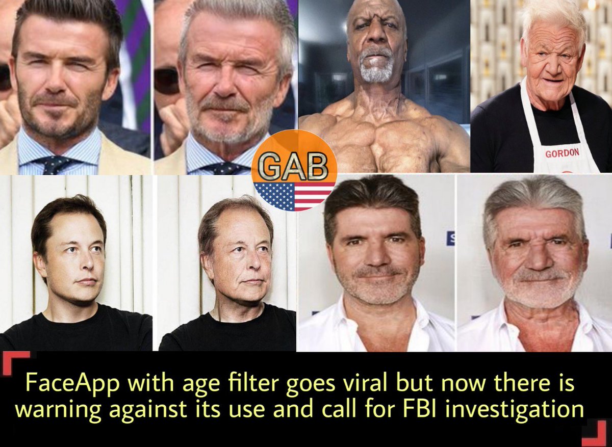 oxifyai's tweet photo. FaceApp: Is The Russian Face-Aging App A Danger To Your Privacy?
#face #faceapp #faceappchallenge
#faceappdown #privacymatters #elonmusk #DavidBeckham #gordanramsay https://t.co/ZOlzGD4RVG