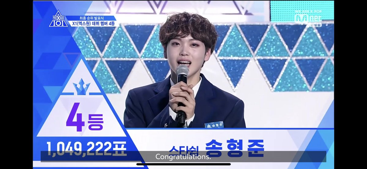 RukkiQ's tweet photo. 4. ซงฮยองจุน
#PRODUCEX101 #PRODUCE_X_101final https://t.co/Liksk9N4eV