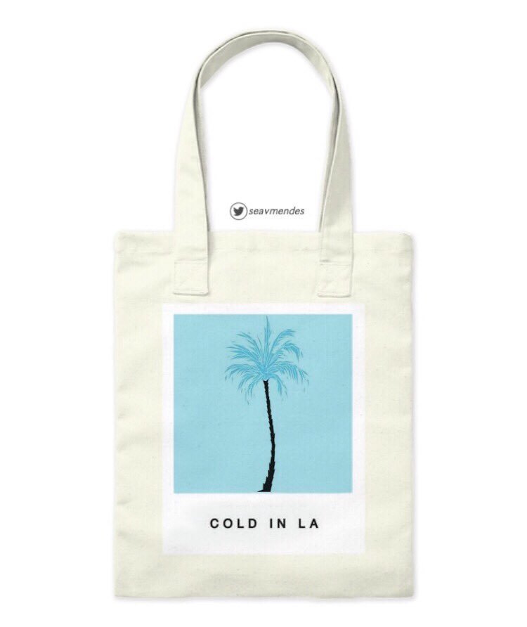 ‘cold in la’ & ‘don’t change’ tote bags