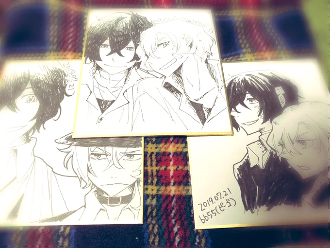 こんな色紙…多分並びます? 