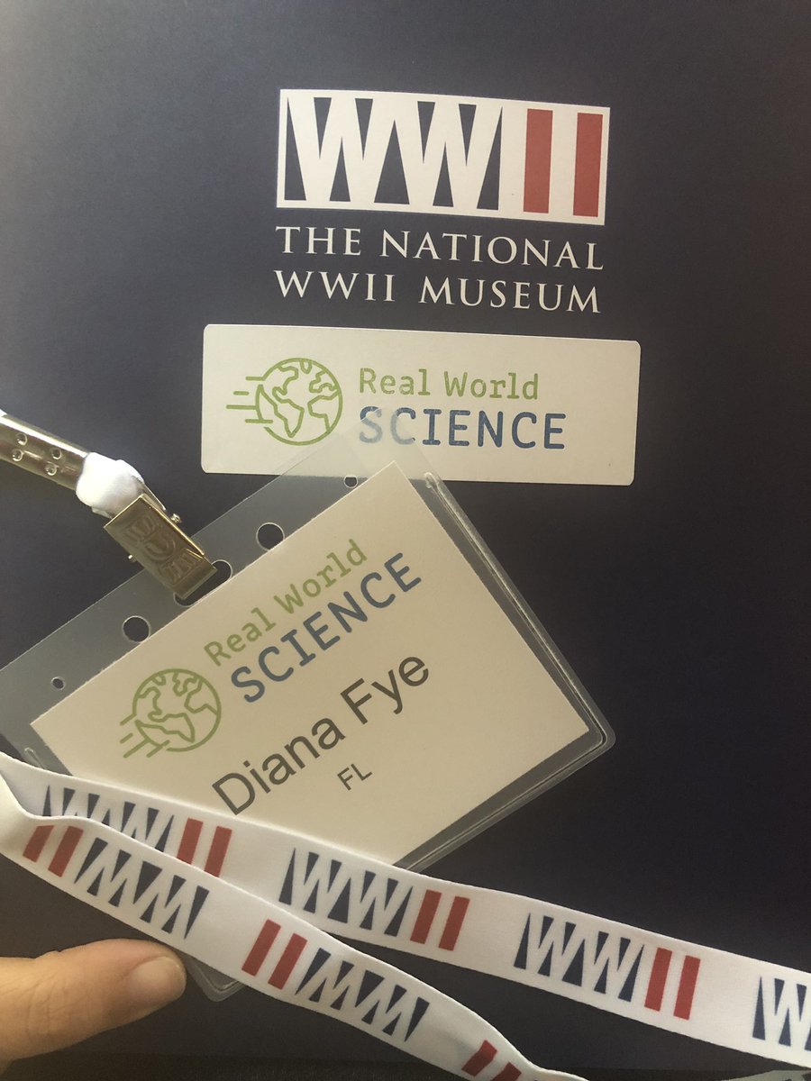 difyesci's tweet photo. Final Day representing @HorizonAcadFL at the Real World Science Teacher Program @WWIImuseum I have so many amazing resources to share with the teachers of @MarionCountyK12 when I get back and I can’t wait to have the opportunity to! @wkmcateer4 @BenWhitehouse98 @theREALDonMaier https://t.co/VxE1ko5zsg