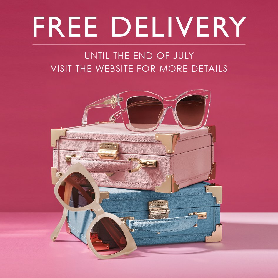 eyespaceeyewear's tweet photo. Don't miss out...FREE DELIVERY with all orders!

#EyespaceEyewear #FridayTreat #FreeDelivery https://t.co/zSwcYr6G5m