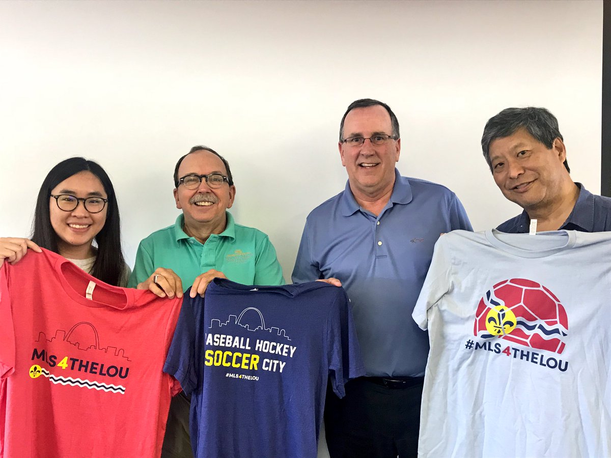 ICYMI @MLS4theLou has teamed up with <a href="/LifeWiseSTL/">LifeWise STL</a> <a href="/ConstructforSTL/">Construction Forum</a> <a href="/STLMosaic/">STL Mosaic Project</a> to support building a soccer field at Ray Leisure Park! bit.ly/2SkTTar to buy a shirt with all of the proceeds going towards the project and matched by <a href="/Enterprise/">Enterprise</a> #STLmade #mls4theLou