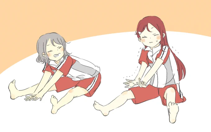 梨子ちゃんは身体が硬い 