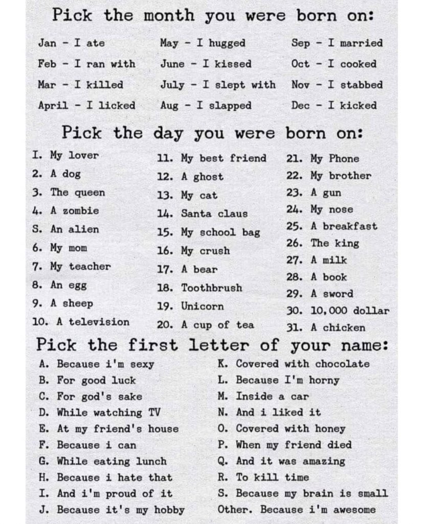 I ate a sword and I liked it