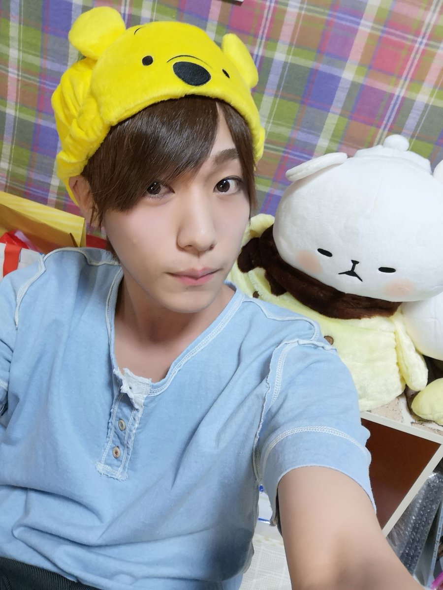 ritakotako's tweet photo. プーさんのヘアバンド買ったよ🐻

髪上げる用なんだけど、上げなくても可愛い！！！

珍しく加工無しよ😇どうぞ https://t.co/9QK4iNlpsz