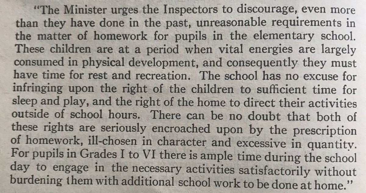 1941 Ontario Curriculum

About homework:
