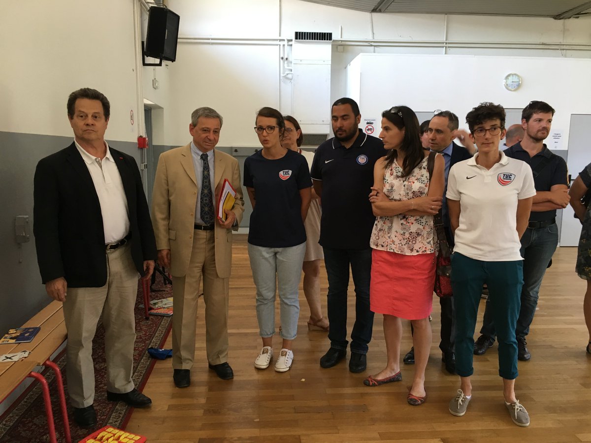 PrefetOccitanie's tweet photo. ℹ️ #OIV2019 Visite et #contrôle du centre de loisirs et des installations sportives de l'association #TUC Vacances à @UT3PaulSabatier par @PrefetOccitanie avec #DDCS31 et #DDP31 cet après-midi dans le cadre de l'Opération Interministérielle #Vacances 🤺 https://t.co/KV3vjlFisf