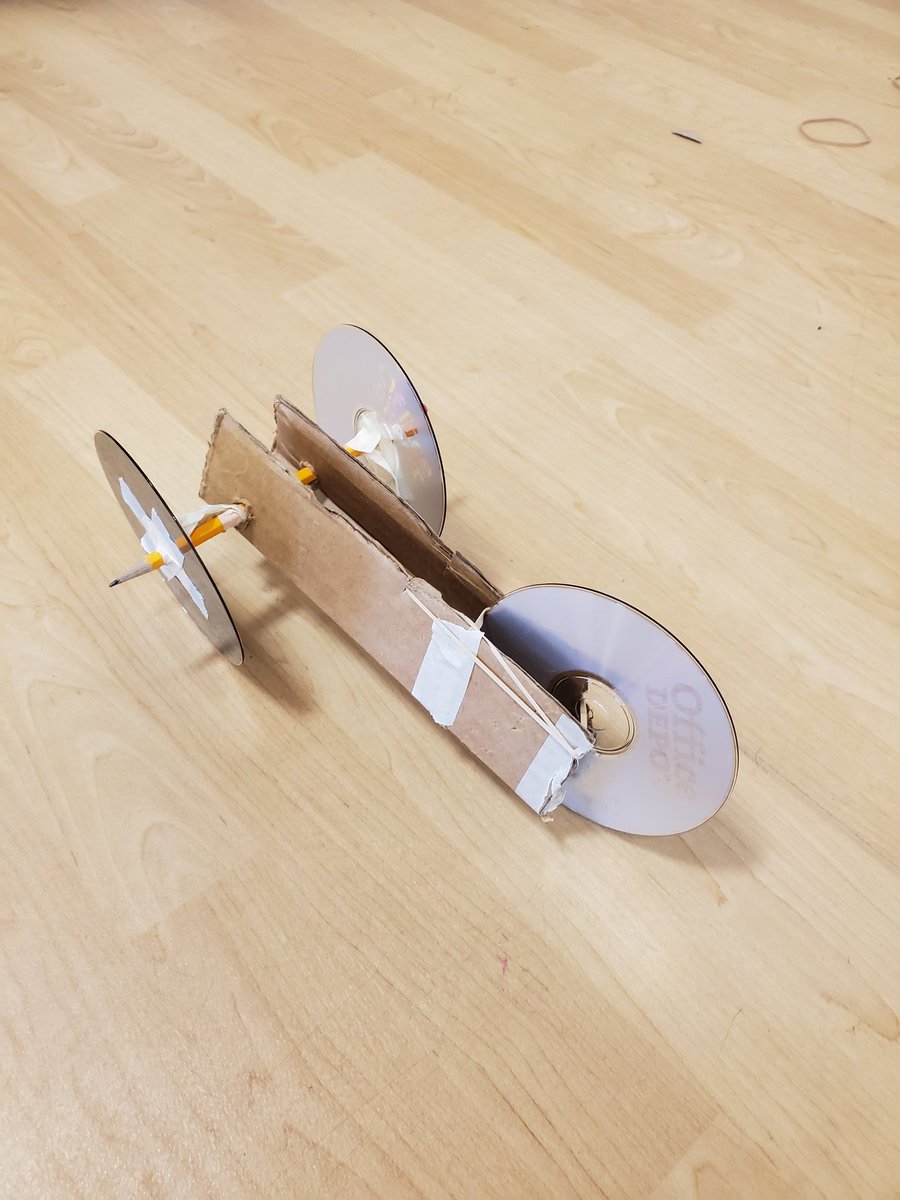 MsFDeLeon's tweet photo. Roving on the Moon
Students designed and built a rubberband power Rover to scranble across the floor...
#PantherPride 
#YoungScholars2019 @Sandburg_MS @CSMS_Library @FCPS_Summer https://t.co/lSFVpZiGwF