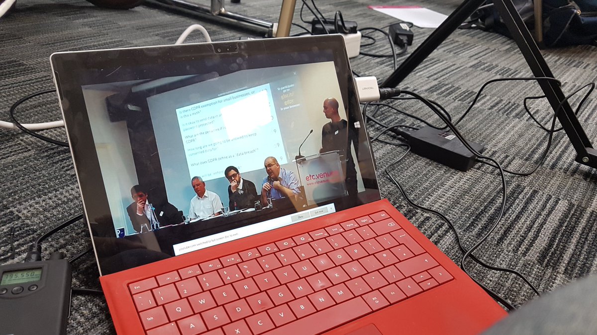 Steamrollerprod's tweet image. When you are monitoring your livestream and filming sitting on the floor because the event is totally sold out! #etcvenues #londonevents #fintech #eventprofs #eventprofslive #eventfilming #eventstreaming #eventslondon #londontech #surfacepro