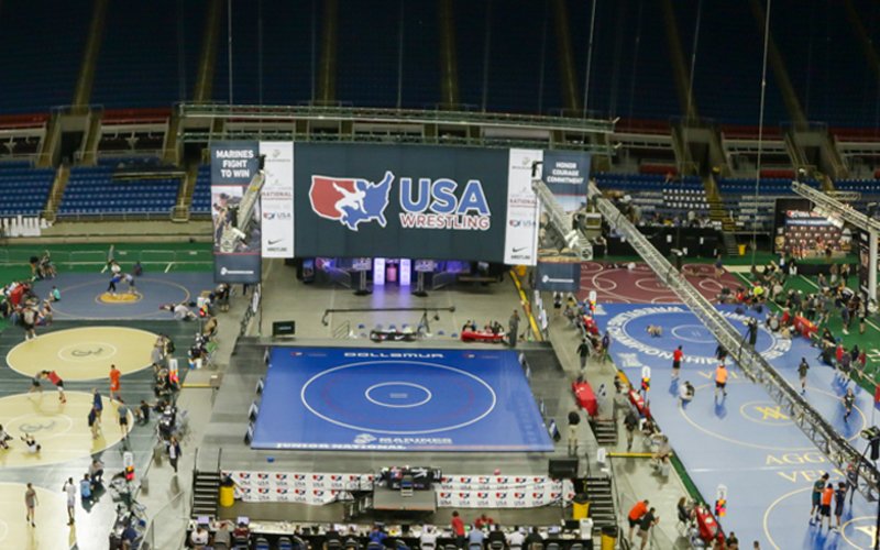 Largest USMC Junior/16U Nationals features a record 5,378 entries, an increase of 387 from last year
#Fargo2019 <a href="/FloWrestling/">FloWrestling</a> <a href="/USMarineCorps/">USMC Recruiting</a> 

📝: go.teamusa.org/2Z09FKj